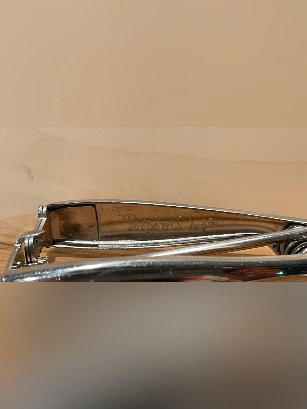 Pampered Chef Stainless Steel Scoop
